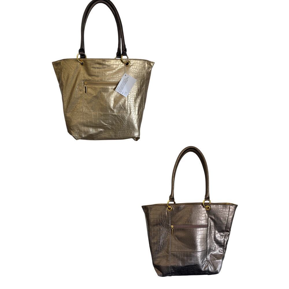 Joan Rivers Classics Reversible Gold Bronze Brand New With Tags New Old Stock